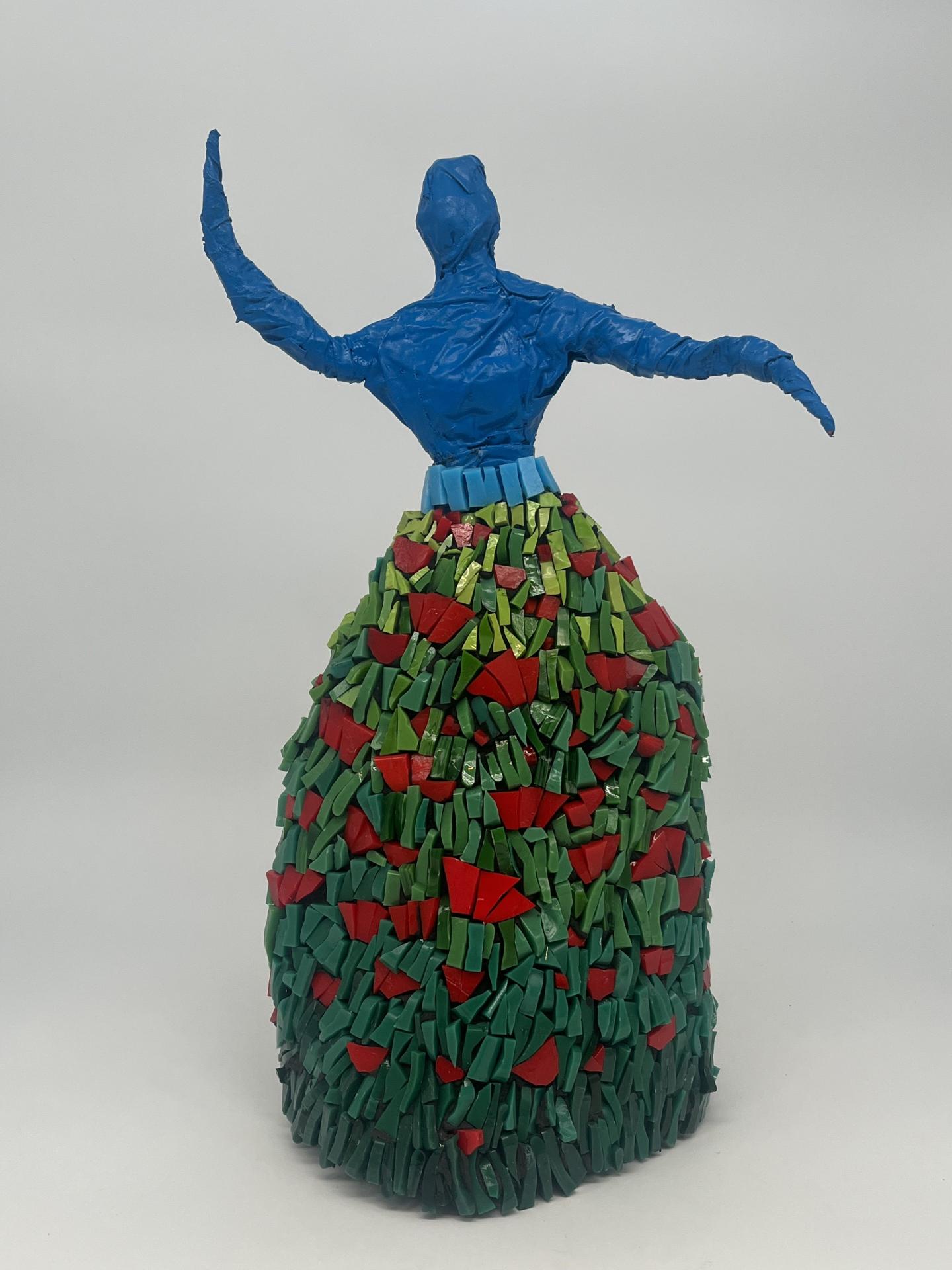 Danseuse aux coquelicots